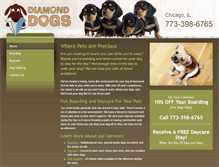 Tablet Screenshot of diamonddogsltd.com